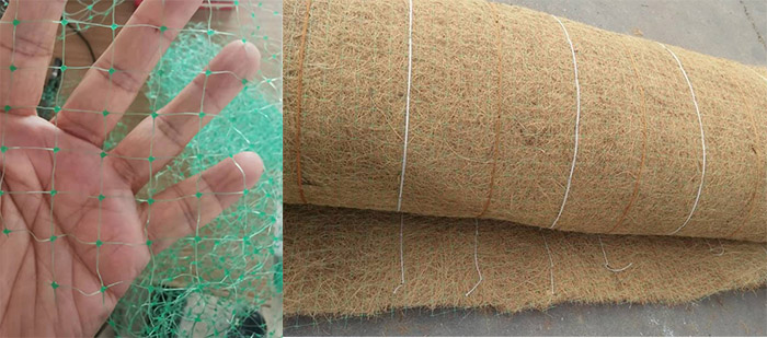 PP netting for erosion control blanket